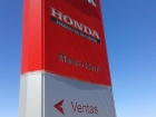 Honda Motos Comodoro Rivadavia TÃ³tem y marquesina en alucobon con letras en acrÃ­lico      Comodoro Rivadavia